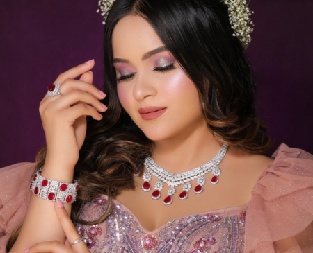 Engagement makeup Look